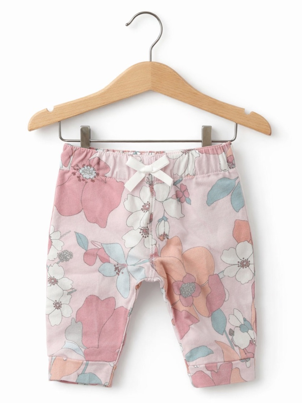 5/$15 Carter's Muted Pastel Floral Lounge Pants Size 3M